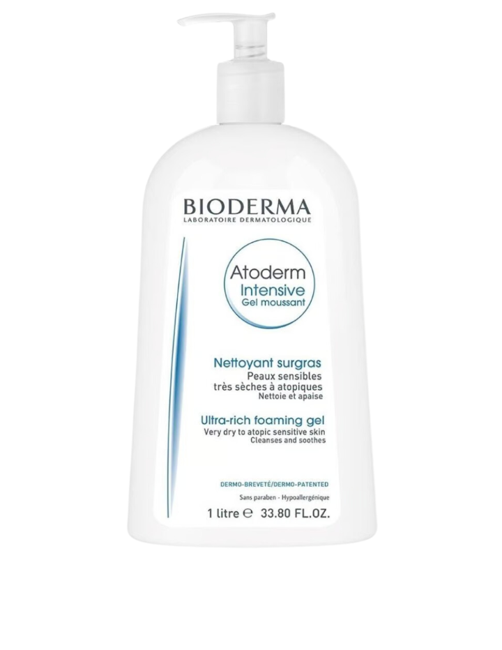 Atoderm Intensif gel moussant 1L.